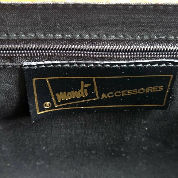 Yellow and Black Clutch Bag - Picture 11 of 11